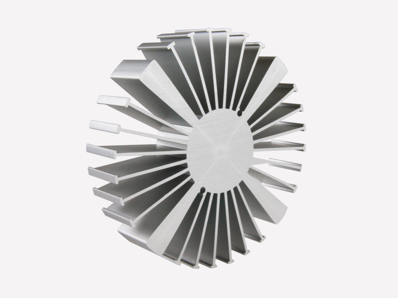 太陽花散熱器型材